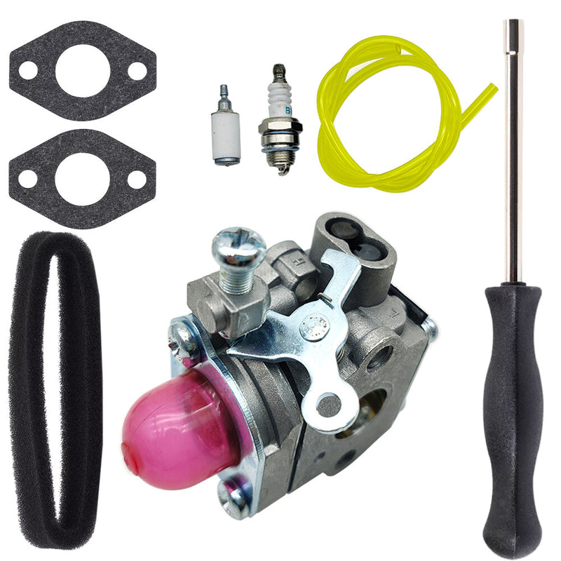 DURAFORCE Carburetor Kit for Bolens BL110 BL125 BL160 Blower Trimmer MTD 753-06190