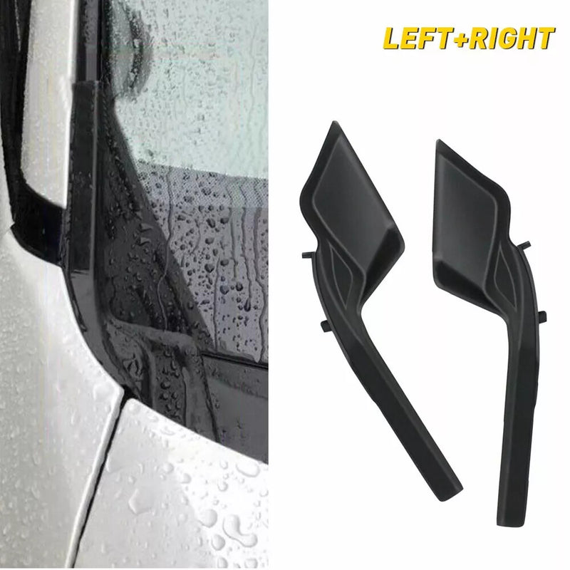 DURAFORCE Front Windshield Wiper Side Cowl Extension Trim Cover For 2019-2020 Toyota RAV4