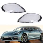 DURAFORCE For 2014-2016 Porsche Boxster Cayman 981 Headlight Lens Cover Shell Left + Right
