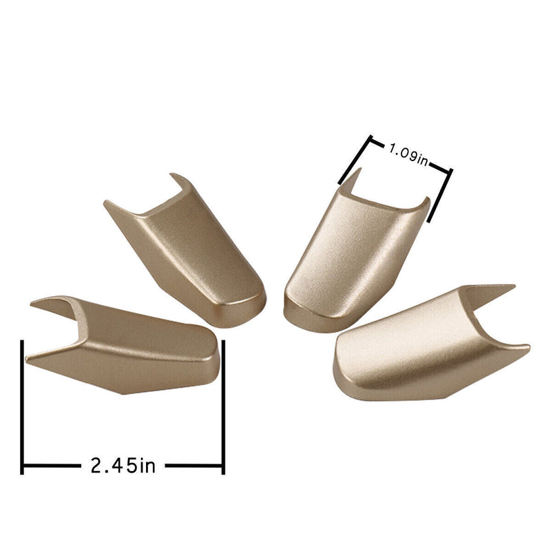 4PCS Door Pull Strap End Caps for Lincoln Town Car 2003 2004 2005 2006 2008 2011