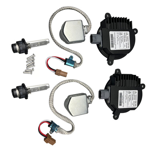 DURAFORCE 2x New For 09-20 Nissan 370Z Xenon Ballast Igniter & HID D2S Bulb Kit Computer