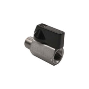 DURAFORCE 10x Mini 1/4" Male 1/4 Inch Female NPT Brass Ball Shut Off Valve Water Air Fluid