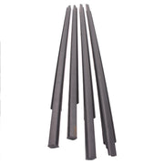 DURAFORCE 4Pcs New Outer Belt Weatherstrip For 2009-2021 Ram 1500 2500 3500 4500 5500 USA