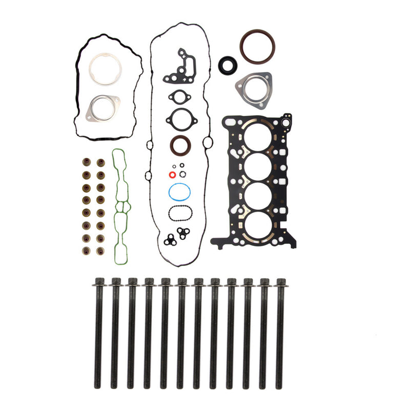 DURAFORCE Head Gasket Bolts Set Fit For 2016-2019 Chevrolet Cruze 1.4L 1.5L L4 DOHC 16V