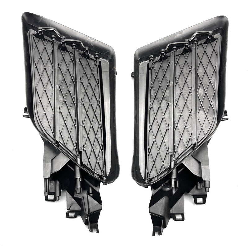 DURAFORCE 2Pcs Left & Right Front Air Shutter Active Grille For 2016-20 21 Tesla Model S