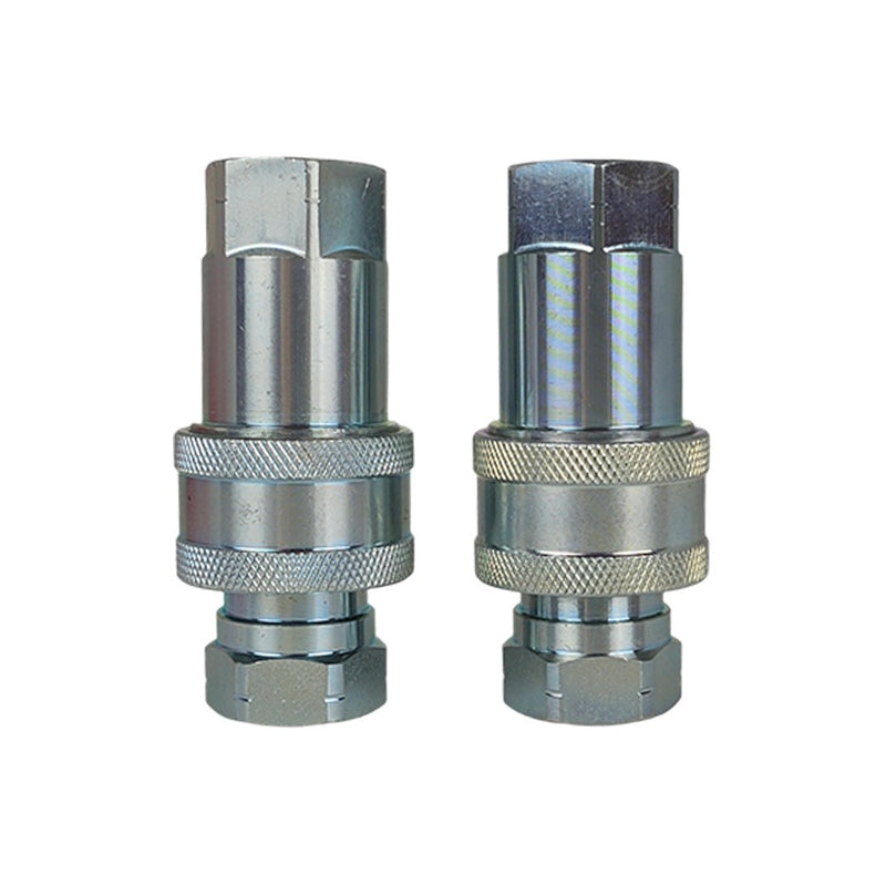 DURAFORCE 1/2" Ag Hydraulic Quick Connect Couplers Coupling Poppet For Pioneer Style 2Sets