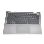 DURAFORCE For Dell Inspiron 5410 7415 2-in-1 Palmrest Backlit US Keyboard Touchpad 04GR69