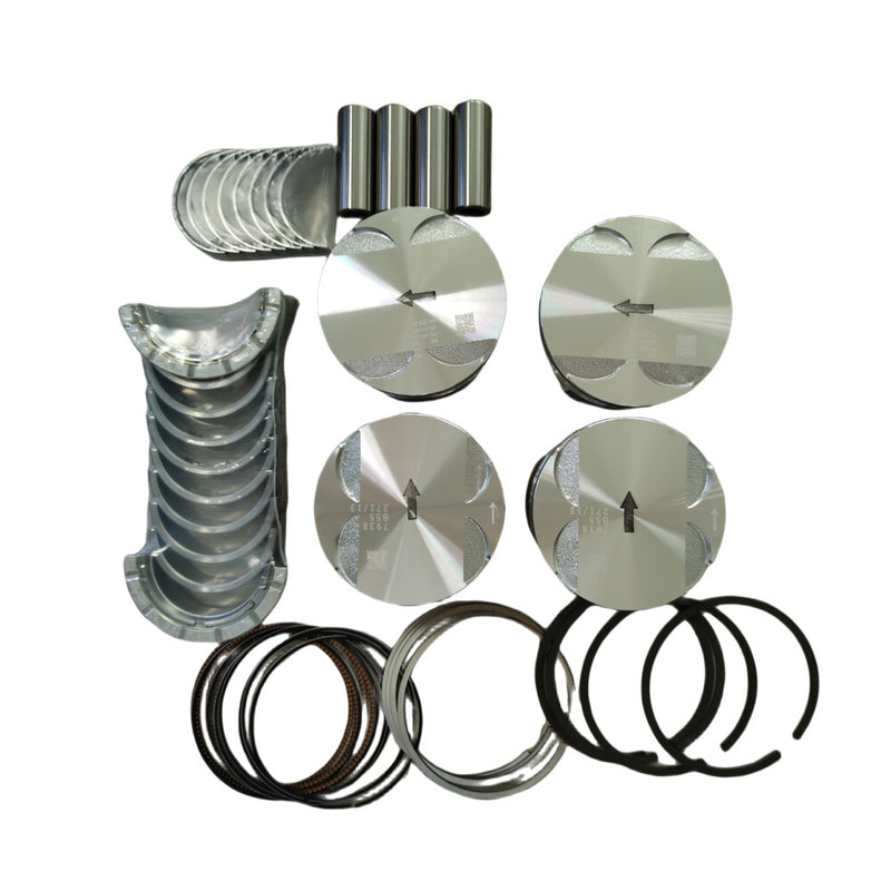 DURAFORCE Main Rod Bearing &Piston&Rings For 06-17 Buick Chevrolet GMC Pontiac Saturn 2.4L