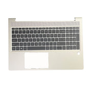 DURAFORCE For HP Probook 450 455 G9 Palmrest With Backlit US Keyboard Sliver N01933-001 US