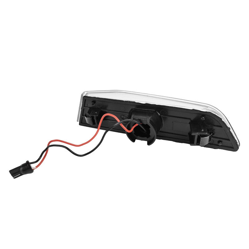 For 2003-2007 INFINITI G35 Coupe Gray Cover Side Marker Lights Lamps LED Pair