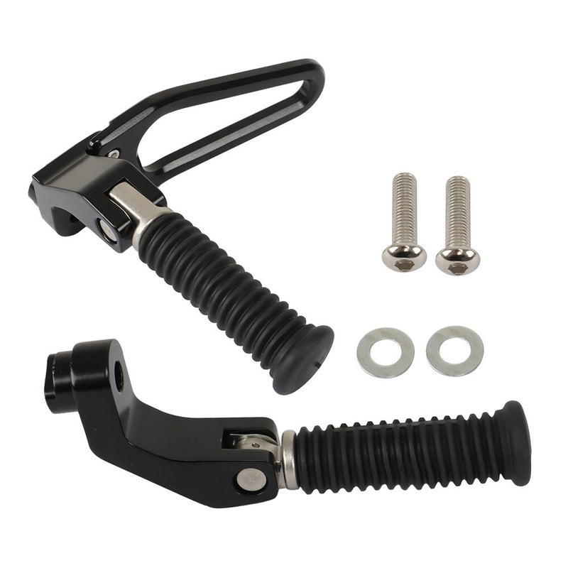 DURAFORCE Rear Footrest Pedal Passenger Footpeg Mounting Kit For BMW R18 2020 2021 2022