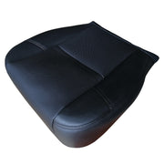 DURAFORCE Driver Side Bottom Leather Seat Cover Black For 2007-2014 Cadillac Escalade