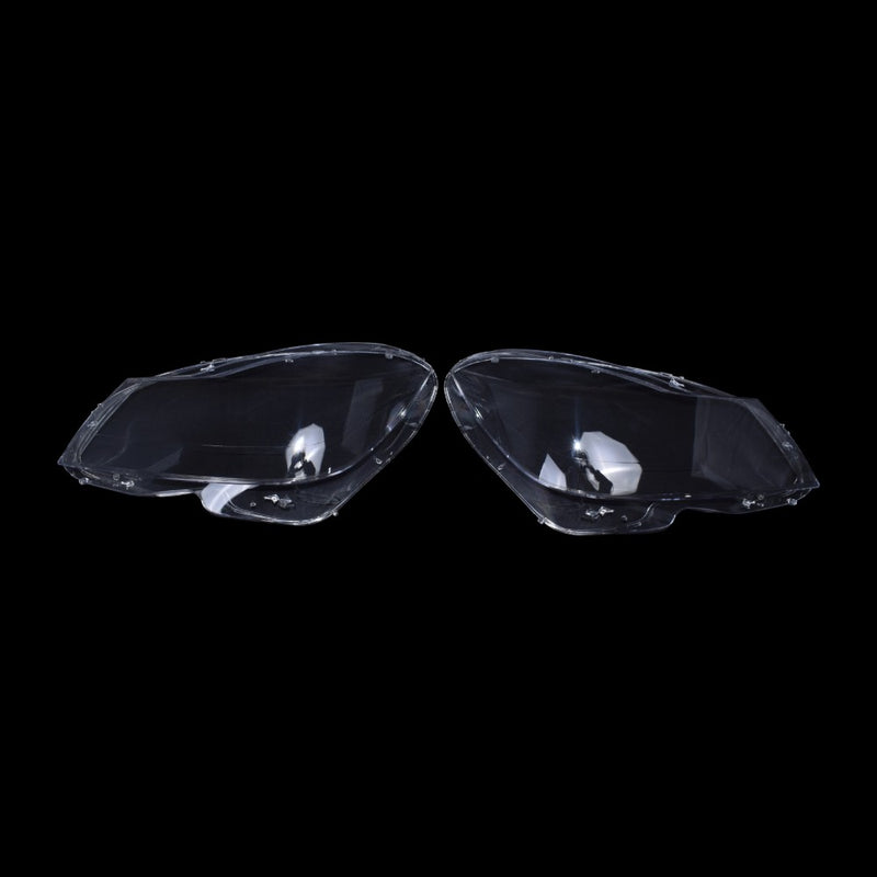 DURAFORCE Car Front Headlight Lens Cover For Mercedes Benz C Class W204 2011-2015