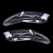 DURAFORCE A Pair For BMW E92 Coupe E93 328i 2010-2013 LCI Clear Headlight Lens Covers