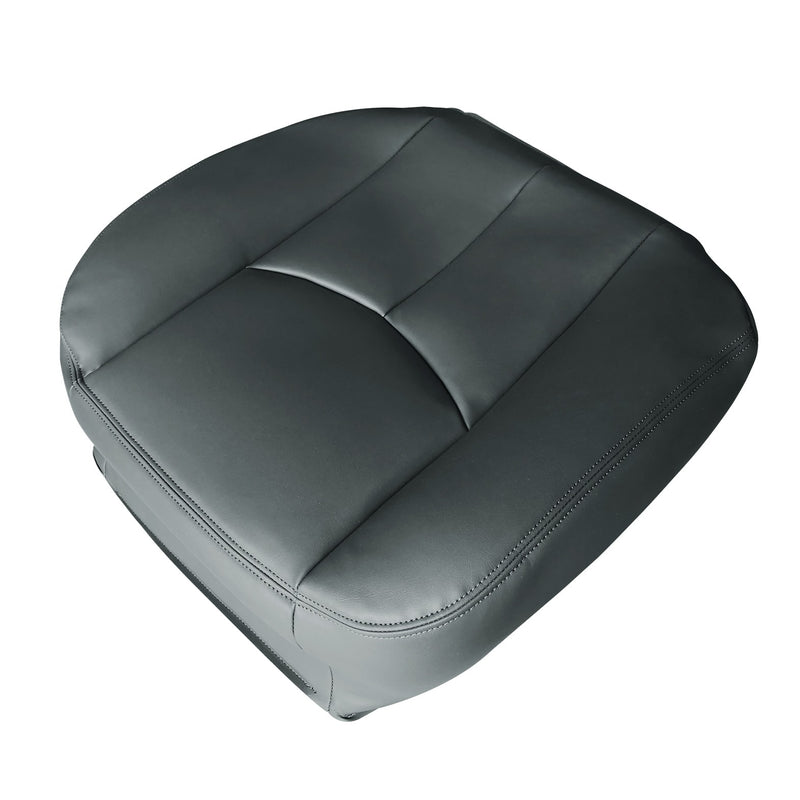 DURAFORCE Driver Bottom Seat Cover Dark Gray For 2003-2007 Chevy Silverado 1500 2500 HD