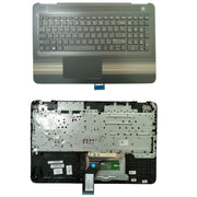 DURAFORCE Palmrest For HP Pavilion 15-AU 15-AW Keyboard Non-Backlit Touchpad 856028-001 US