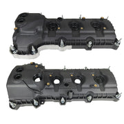 DURAFORCE 2Pcs For 2011-2019 Ford F-150 Lincoln Continental 3.5L 3.7L Valve Cover W/Gasket