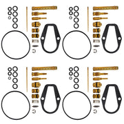 DURAFORCE Four Carb Rebuild Kits Kit for Honda CB500 F CB500F CB 500 Carburetor Jet