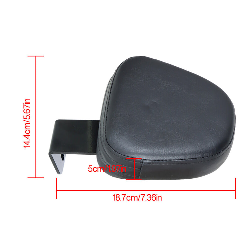 DURAFORCE Driver Backrest Sissy Bar Back Pad For Honda Rebel CMX 300 500 2017-2022