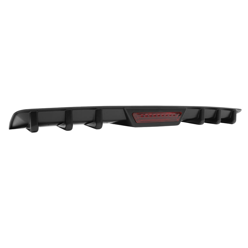 DURAFORCE For Infiniti G37 G35 Sedan Rear Bumper Diffuser 6 Shark Fin Splitter Lip Spoiler