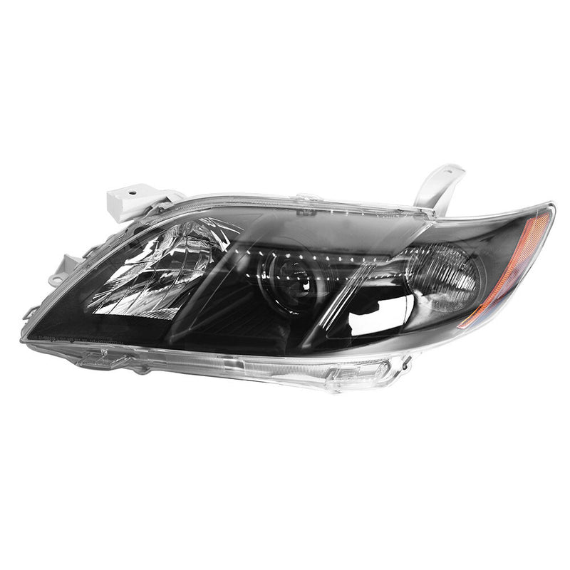DURAFORCE Fit For Toyota Camry 2007-2009 LH+RH Headlight Replacement Black Housing