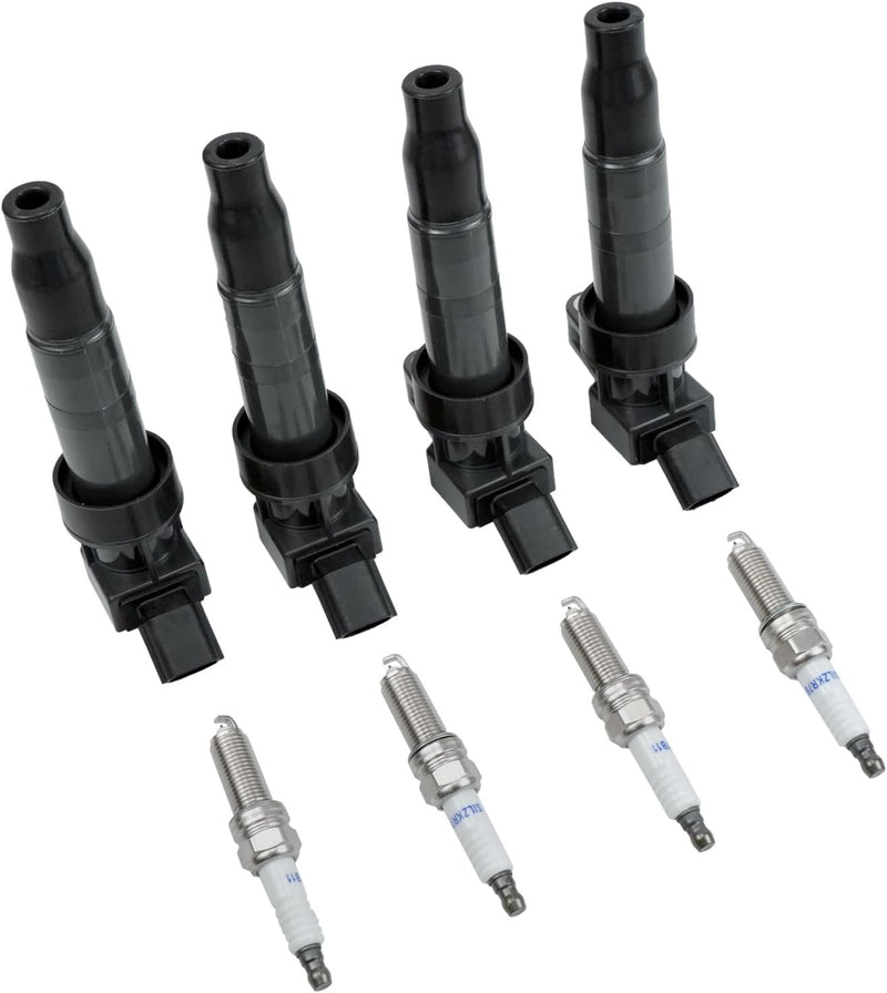 DURAFORCE UF611 Ignition Coil & Double Iridium Spark Plug 27300-3F100 C1667 For HYUNDAI