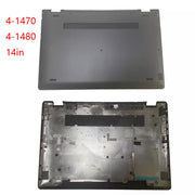 DURAFORCE For Lenovo Flex 4-14 Flex 4-1470 4-1480 Bottom Case Base Cover AP1JE000800 Black