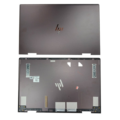 DURAFORCE Brown Back Cover For HP Envy X360 15-DR 15-DS Top Case 15.6" Rear Lid L54912-001