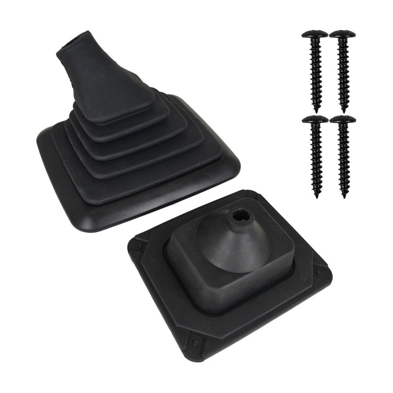 DURAFORCE F5TZ-7277-BA Shifter Lever Shift Boot Cover Compatible For 1990-1997 Ford F150