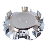 DURAFORCE New Chrome ABS Center Caps 4PCS for Chevy Suburban 2007-2014 for 7.2" Diameter