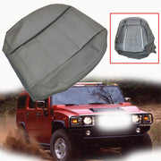 DURAFORCE 2003 to 2007 For Hummer H2 Front Driver Side Bottom Leather Seat Cover Gray