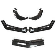 DURAFORCE For Corvette C8 Z51 STG 2020-2024 Gloss Black Front Bumper Lip Splitter