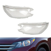 DURAFORCE Headlights Headlamps Lampshade Lens Cover For Honda CRV 2012 2013 2014
