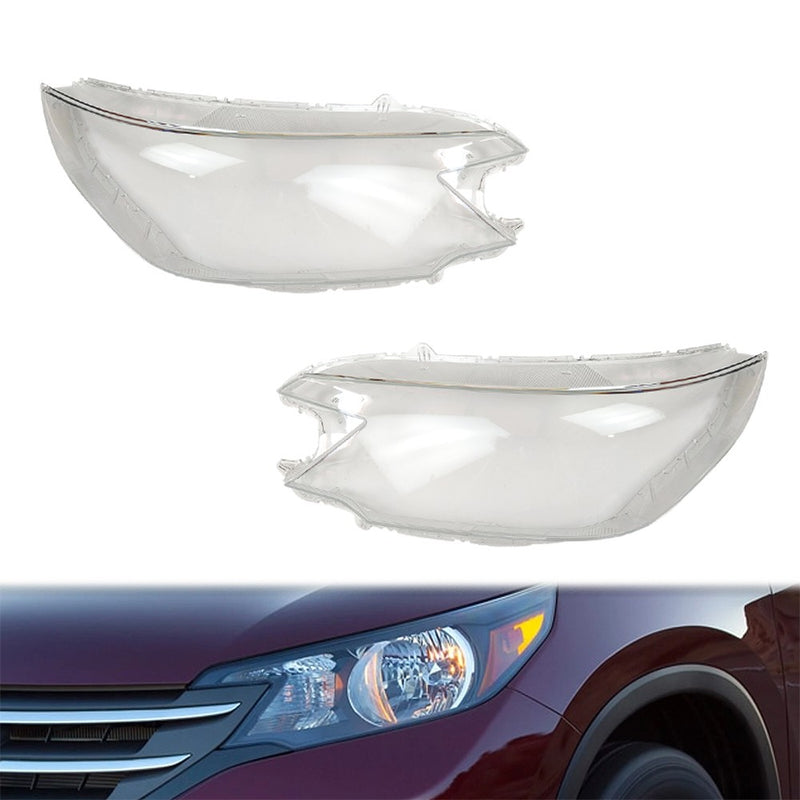 DURAFORCE Headlights Headlamps Lampshade Lens Cover For Honda CRV 2012 2013 2014