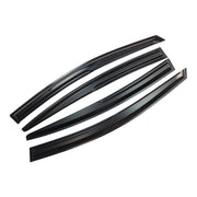 DURAFORCE 3D WAVY M STYLE WINDOW VISOR RAIN GUARD VENT FOR 2014-2018 KIA FORTE K3 SEDAN