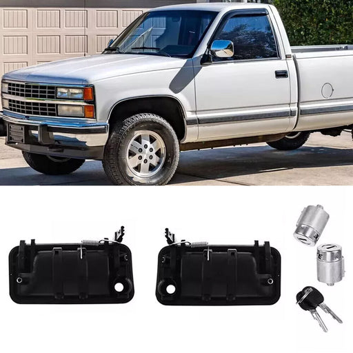DURAFORCE Front Exterior Door Handle For 88-20 Chevrolet C1500 K1500 15742229 15742230 US