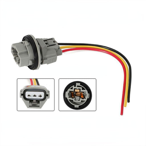 DURAFORCE For Toyota Tundra Front Turn Signal Light Connector Plug Harness & Bulb Socket