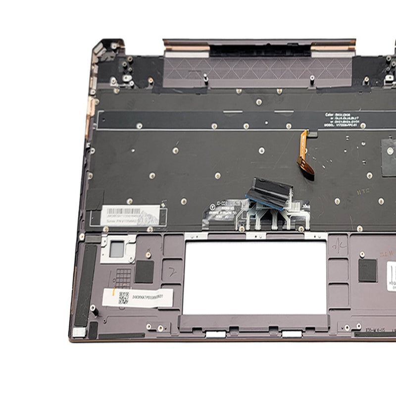 DURAFORCE New L37681-001 Palmrest W/ Backlit Keyboard For HP Spectre X360 13-AP Series US