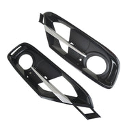 DURAFORCE For BMW 3 Series F30 F31 4pcs Front Bumper Fog Light Lamp Grille Covers Trim