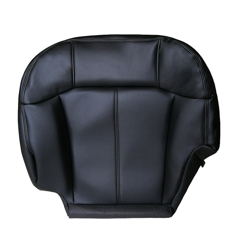 DURAFORCE Driver Side Leather Seat Cover Dark Gray For 1999- 02 Chevy Silverado 1500 2500