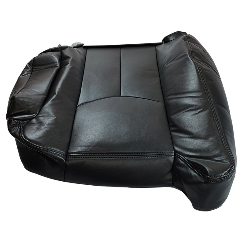 DURAFORCE For 2004 2005 2006 Chevy Tahoe Silverado 1500 Front Leather Seat Covers Black