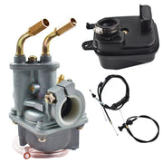 DURAFORCE For Yamaha Y ZINGER PW 50 Carburetor Air Filter & Throttle Choke Cable Carb NEW