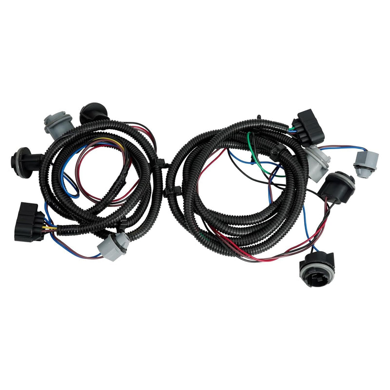 DURAFORCE Left & Right Side Tail Light Direct Wiring Harness 16531401 For Chevy Silverado