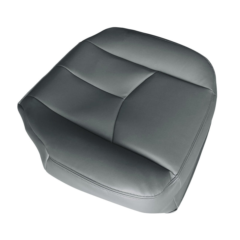 DURAFORCE Driver Bottom Seat Cover Dark Gray For 2003-2007 Chevy Silverado 1500 2500 HD