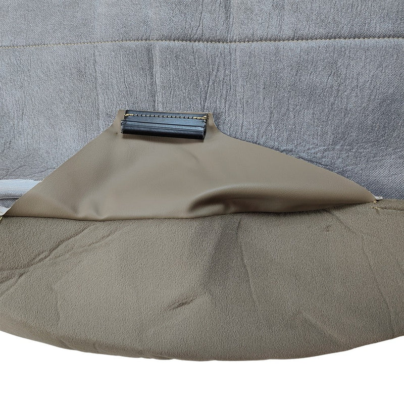 DURAFORCE Driver Side Bottom Cloth Seat Cover Tan For 2003-2005 Dodge Ram 1500 2500 3500