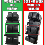 DURAFORCE New For 2008-2012 Honda Accord EX EXL Master Power Window Door Switch Front Left
