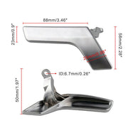 DURAFORCE For Mercedes C250 C300 C350 Left Driver Side Matte Inside Door Handle Repair Kit