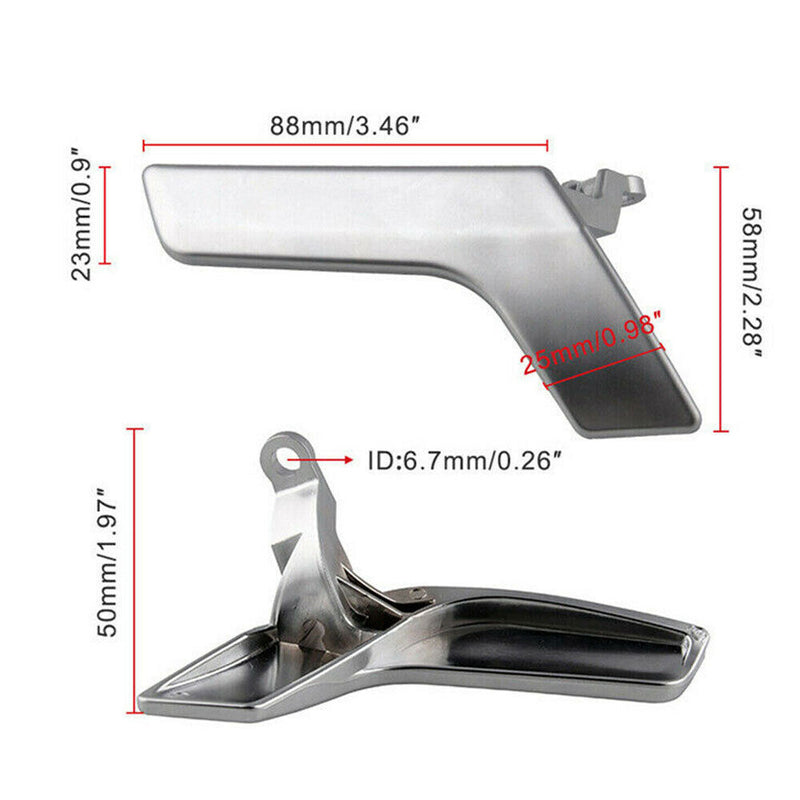 DURAFORCE For Mercedes C250 C300 C350 Left Driver Side Matte Inside Door Handle Repair Kit