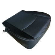 DURAFORCE For 2013-2018 Dodge Ram 1500 2500 Laramie Driver Bottom Leather Seat Cover Black