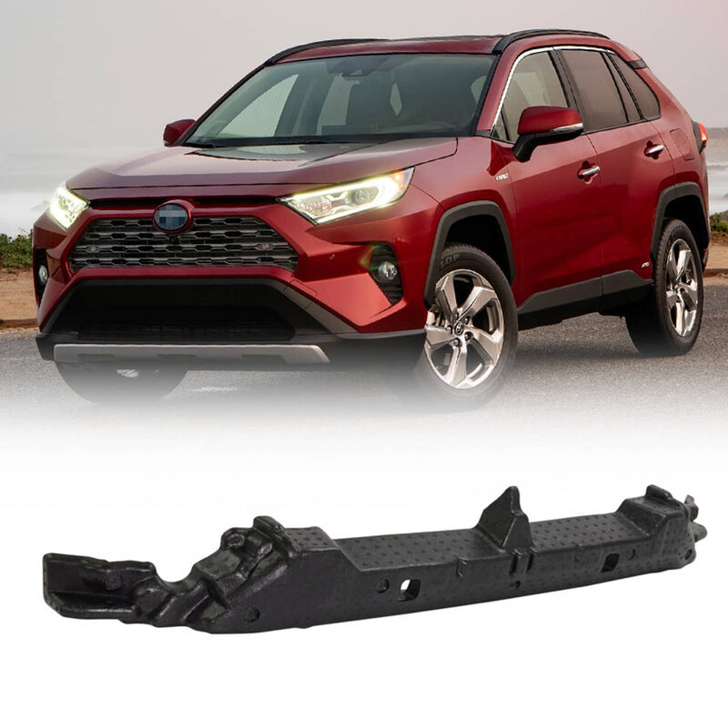 DURAFORCE For 19-24 23 Toyota RAV4 2.5L Front Bumper Upper Bar Liner Foam Impact Absorber